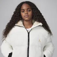 Nike Jordan Big детские Heaviest Weight Puffer цвет белый
