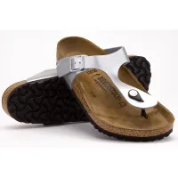 Japonki Birkenstock Gizeh 43851 - Серебряные