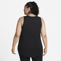 Nike Dri-FIT женская Tank (большие размеры) цвет черный