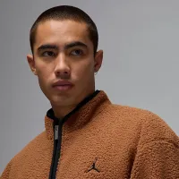 Nike Jordan Flight чоловічі High-Pile Fleece Куртка колір коричневий