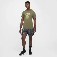 Nike чоловічі Dri-FIT Short-Sleeve Fitness футболка колір зелений