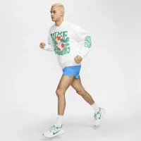 Nike Run Energy чоловічі Dri-FIT Fleece Running Crew колір білий