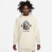 Nike LeBron мужские Pullover Fleece Толстовка с капюшоном цвет серый