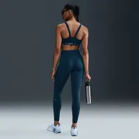 Nike Universa женская Medium-Support С высокой Талией Full-Length лосины с карманамисиний