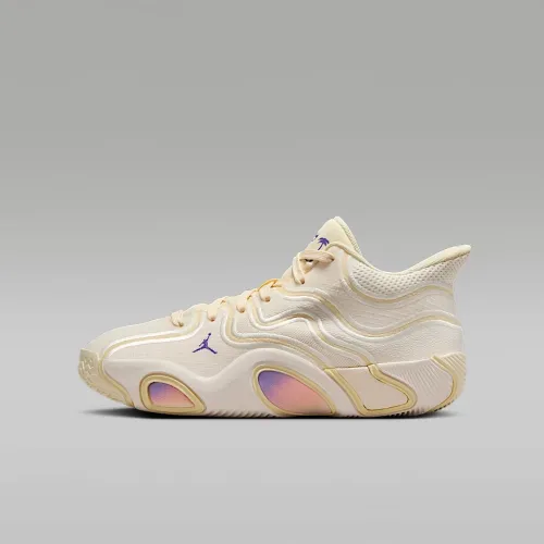 Nike Tatum 3 Big дитячі баскетбольні Кросівки колір білий
