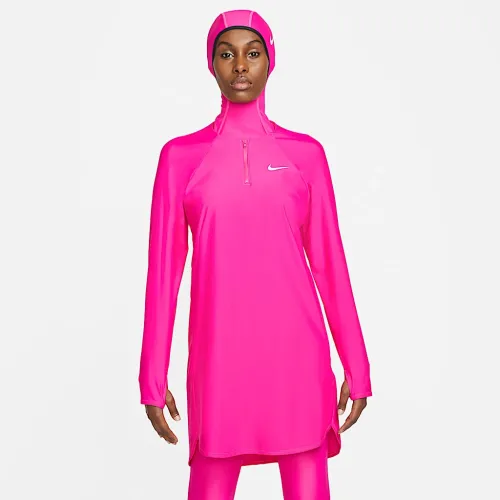 Nike Victory женская Full-Coverage Swim Tunic Pink
