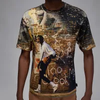 Nike Air Jordan 85 чоловічі Graphic футболка колір чорний