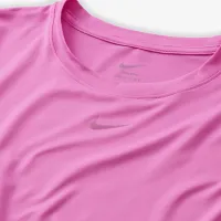Nike One Classic жіноча Dri-FIT Short-Sleeve Cropped Top колір червоний