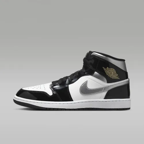 Nike Air Jordan 1 Mid SE чоловічі Кросівки колір чорний