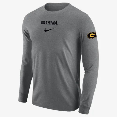 Grambling State чоловічі Nike College Long-Sleeve футболка колір сірий