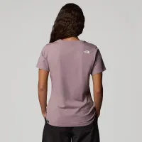 Футболка The North Face Simple Dome 0A87NH3OX1 - фиолетовая