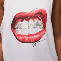 Nike Jordan Flight жіноча Sleeveless Graphic футболка колір білий