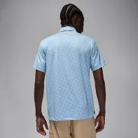 Nike Jordan Sport чоловічі Printed для гольфу Polo блакитний