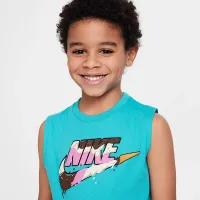 Nike Little детские Futura Ice Cream Tank цвет зеленый