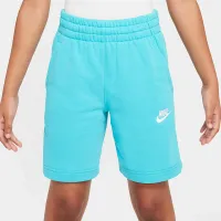 Nike Sportswear Club Fleece Big дитячі French Terry шорти колір зелений