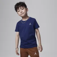 Nike Jordan Little детские Jumpman Air Embroideцвет красный футболка синий
