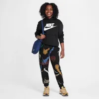 Nike Sportswear Club Big дитячі Fleece Joggers колір чорний
