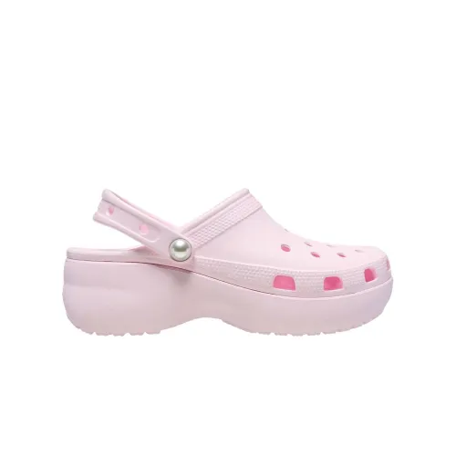Шлёпанцы Crocs Classic Platform 211231-6ZW - Розовые