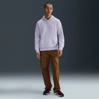 Nike Club чоловічі Pullover Fleece Толстовка з капюшоном колір фіолетовий