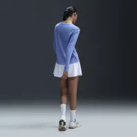Nike Sportswear Essentials жіноча Long-Sleeve Logo футболка блакитний