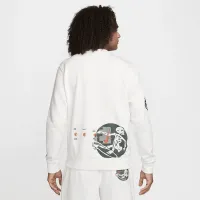 Nike Sportswear Club Fleece чоловічі Crew-Neck French Terry світшот колір білий