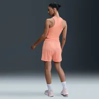 Nike One Fitted женская Dri-FIT Cropped Tank Top Orange