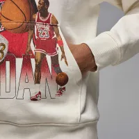 Nike Jordan Flight Fleece чоловічі Graphic Pullover Толстовка з капюшоном колір білий