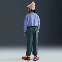 Nike Sportswear Club Fleece Girls' Boxy Crew-Neck свитшот синий