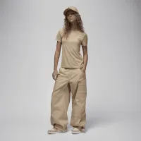 Nike Jordan Essentials жіноча Slim Short-Sleeve футболка колір коричневий