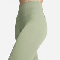 Nike Zenvy женская Gentle-Support С высокой Талией 7/8 лосины цвет зеленый