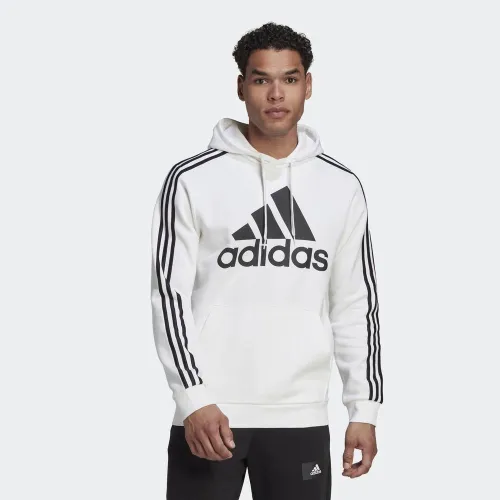 Кофта/футболка adidas Essentials Fleece 3-Stripes Logo Толстовка з капюшоном HL2238 - Біла