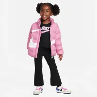Nike Toddler Wrapped Swoosh Debossed Quilted Куртка Pink