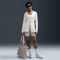 Nike Sportswear Chill Knit жіноча Slim Ribbed Cardigan колір білий