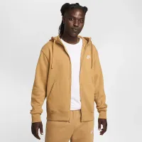 Nike Sportswear Club Fleece чоловічі Full-Zip Толстовка з капюшоном колір коричневий