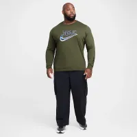 Nike Sportswear Club Long-Sleeve футболка колір зелений