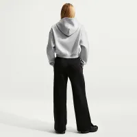 Nike Sportswear Phoenix Fleece женская С высокой Талией Wide-Leg Logo Pants цвет черный