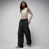 Nike Jordan Flight женская '91 Wide-Leg сумкаgy Pants цвет черный