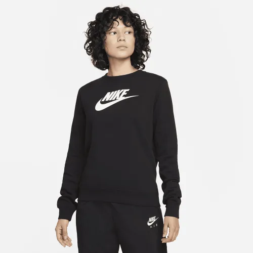 Nike Sportswear Club Fleece женская Logo Crew-Neck свитшот цвет черный