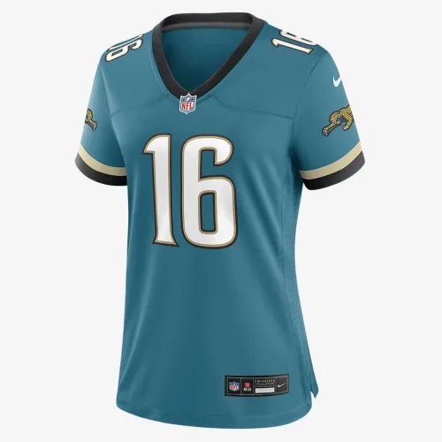 Trevor Lawrence Jacksonville Jaguars жіноча Nike NFL Game Football Jersey колір зелений