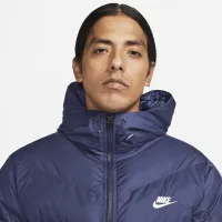 Nike Windrunner PrimaLoft® мужские Storm-FIT Hooded Puffer Куртка синий