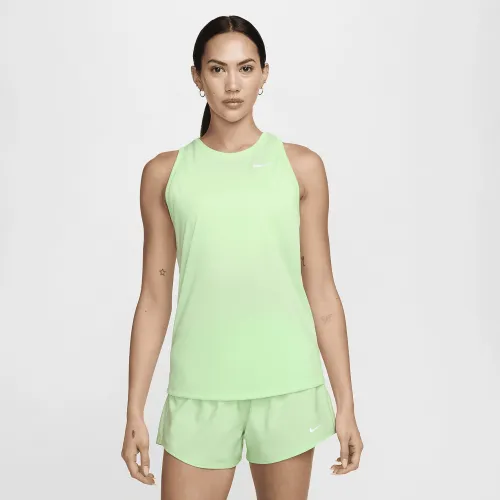 Nike Dri-FIT жіноча тренувальні Tank колір зелений