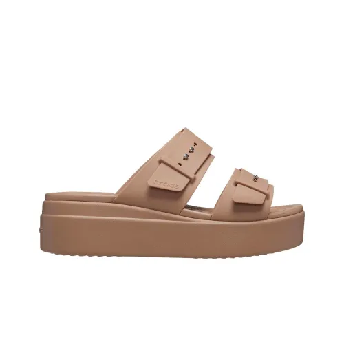 Шлёпанцы Crocs Brooklyn Buckle 207431-2Q9 - Бежевый