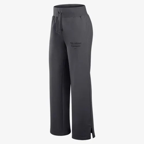 Nike Phoenix Fleece жіноча Gymnastics Pants колір сірий