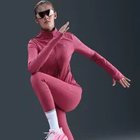 Nike Swift жіноча З високою талією 7/8 Running лосіни з кишенямиколір фіолетовий