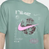 Nike чоловічі Max90 баскетбольні футболка колір зелений