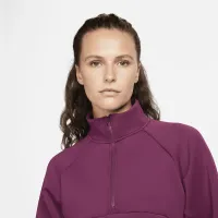 Nike Dri-FIT Prima жіноча 1/2-Zip тренувальні Top колір червоний