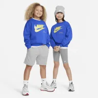 Nike Sportswear Icon Fleece Big детские оверсайз свитшот синий
