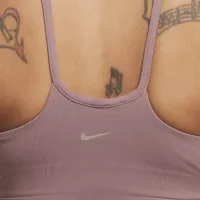 Nike Zenvy женская Dri-FIT Tank Top цвет фиолетовый