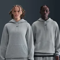 Nike NOCTA мужские Fleece Толстовка с капюшоном цвет серый