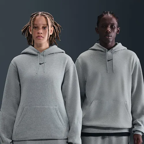 Nike NOCTA мужские Fleece Толстовка с капюшоном цвет серый
